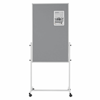 Universeel bord bordformaat 750x1200 mm whiteboard