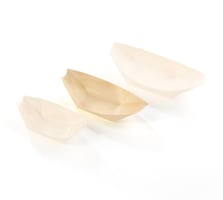 Bootje hout (FSC®), 85 x 45 mm