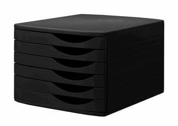 LADENBOX JALEMA RE-SOLUTION 6LDN GESLOTEN ZWART artikel afbeelding