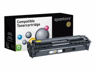TONERCARTRIDGE QUANTORE HP CE322A 1.3K GEEL  artikel afbeelding