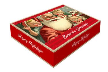 Deksel 60/40 Vintage Christmas 570x370x105 mm