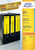 Rugetiket Avery breed 61x192mm zelfklevend geel