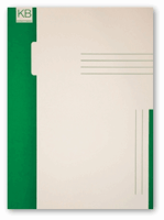 Trias binnenmap afmeting 31x22,5cm. Kleur lichtgroen.