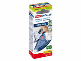 Correctieroller tesa® ecoLogo® 4,2mmx14m navulbaar hangdoosje