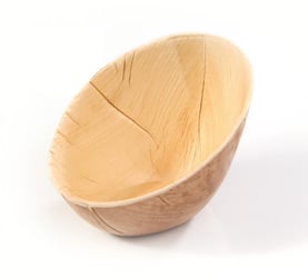 Palm kom ovaal schuin 160ml, 140 x 100 x h84/34 mm