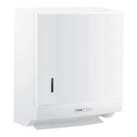 Papieren-handdoekdispenser h x b x d = 336x297x151 mm met drukknop