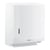 Papieren-handdoekdispenser h x b x d = 336x297x151 mm met drukknop