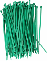 Tyraps 100 mm x 2,5 mm, groen