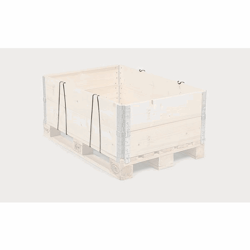 Framevergrendeling VE = 10 stuks voor 2 palletopzetranden