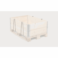 Framevergrendeling VE = 10 stuks (Hoogte: 400 mm)