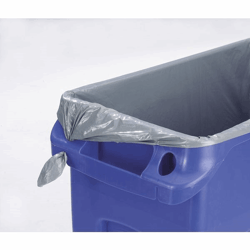 Afvalzakken polyethyleen grijs, 800x1000 mm, VE = 250 st. artikel afbeelding