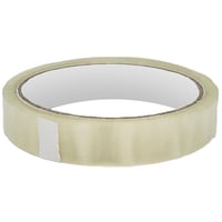 Verpakkingstape PP Acryl Ln 15 mm x 66 m transparant, asgat 76 mm