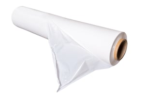 LDPE Verpakkingsfolie 800mm x 1000meter, dikte 50 micron, wit