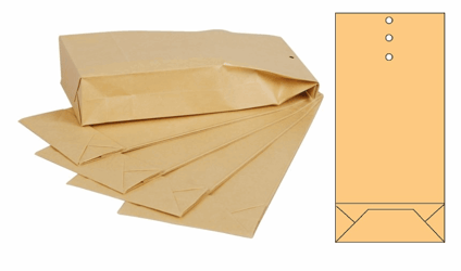ENVELOP QUANTORE MONSTERZAK 120X285X50 120GR BRUIN artikel afbeelding