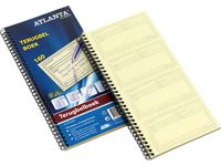 ATLANTA Terugbelboek in Tweevoud, Nederlandstalig, 160 Notities, 297 × 140 mm (pak 5 x 20 vel) artikel afbeelding