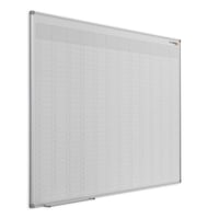 Jaarplanner, neutraal met verticale maandindeling
