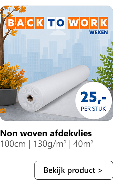 Non woven afdekvlies