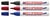 Viltstift edding 8300 industrie rond 1.5-3mm zwart