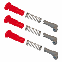 Friess-Techno Beugelklikset Click & Roll (3 stuks)