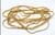 Elastiek 40mm lengte x 1.5mm breed. Kleur: Bruin.