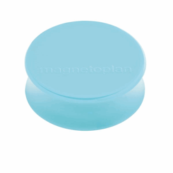 Ergonomische magneet, Ø 34 mm, VE = 50 stuks, babyblauw