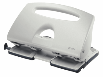 PERFORATOR LEITZ 5132 DUBBEL INLEG 4.0MM GRIJS artikel afbeelding