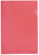 Insteekmap L-model Quantore A4 PP 0.12mm rood 25 stuks
