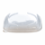 PLA deksel voor BOWL-500ML/17X17X4CM-BRUIN en BOWL-750ML/17X17X5,5CM-BRUIN, kleur bruin artikel afbeelding