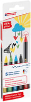 Fineliner edding 1200 fijn glitter assorti set à 5 stuks