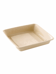 Suikerriet box 1000ml/223x223x28mm bruin artikel afbeelding