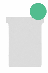 Nobo T-planbordkaarten index 2, ft 85 x 60 mm, groen artikel afbeelding