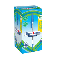 Balpen Paper Mate Kilometrico Recycled blauw medium