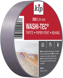 Kip 209 Fineline-Tape 24mm x 50m Washi-Tec® Behang - lila artikel afbeelding