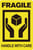 Waarschuwingssticker Fragile/rl200