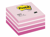 MEMOBLOK KUBUS 3M POST-IT 2028P 76X76MM AQUA ROZE artikel afbeelding