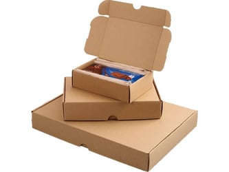 Smartbox Pro Maxi brievenbus 330x242x45mm, Enkellaags, bruin (1 pak x 25 stuks)