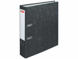 Staples Ordner wolkenmarmer Rugbreedte 80 mm, zwart