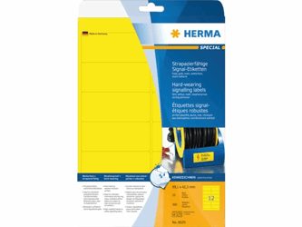 ETIKET HERMA 8029 99.1X42.3MM 300ST GEEL artikel afbeelding