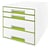 Ladenblok Leitz WOW Cube 4 laden wit/groen artikel afbeelding