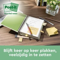 Memoblok 3M Post-it Z-Note R330 76x76mm recycle assorti kleur
