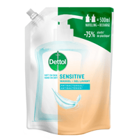 Handzeep Dettol Sensitive antibacterieël 500ml refill