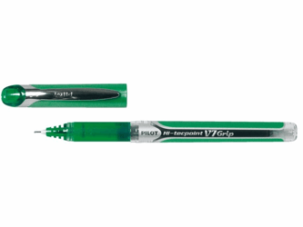 ROLLERPEN PILOT HI-TECPOINT V7 GRIP 0.4MM  GROEN artikel afbeelding