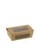 FSC® kraft/PLA coated lunchbox+venster 16x10x6cm