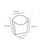 FSC® kraft/PLA frites scoop cup 90x132x130mm