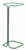 Zelfklemmende Zakhouder, 400 ltr, kleur groen, model VB 893382 artikel afbeelding
