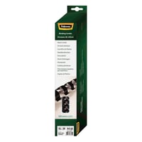 Bindrug Fellowes 12mm 21r zwart/pk25