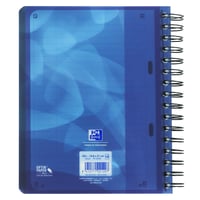 Projectboek Oxford School A5+ lijn 6-gaats 240 pagina's 80gr blauw