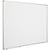 Economy whiteboard plaatstaal, magneethoudend, beschrijfbaar en droog uitwisbaar h x b = 450x600 mm
