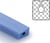 Nomapack U schuimprofiel, 6-12 CBC Haspel, Blauw, (Haspel 240 m)
