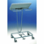 Recycling-afvalzakstandaard zonder deksel voor inhoud 1x120 l, met standaard staalbuis, met poedercoating